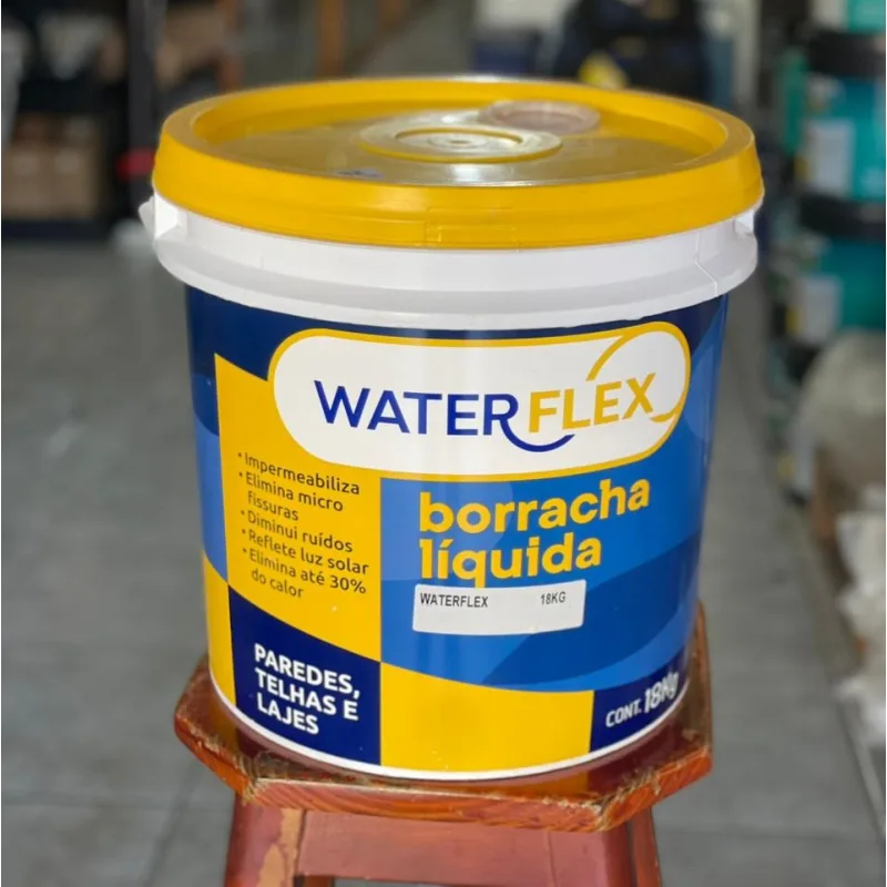 WaterFlex Borracha Liquida 18kg Varias cores - WaterColor