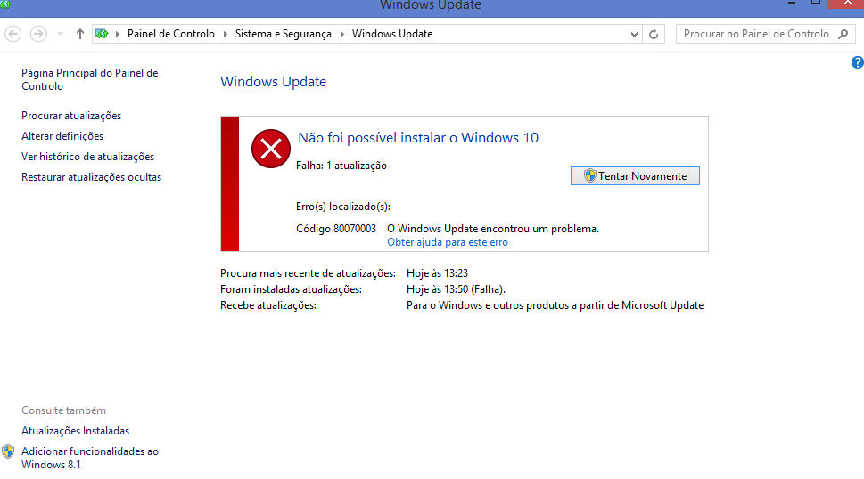 print Erro 0x80070003 no Windows​